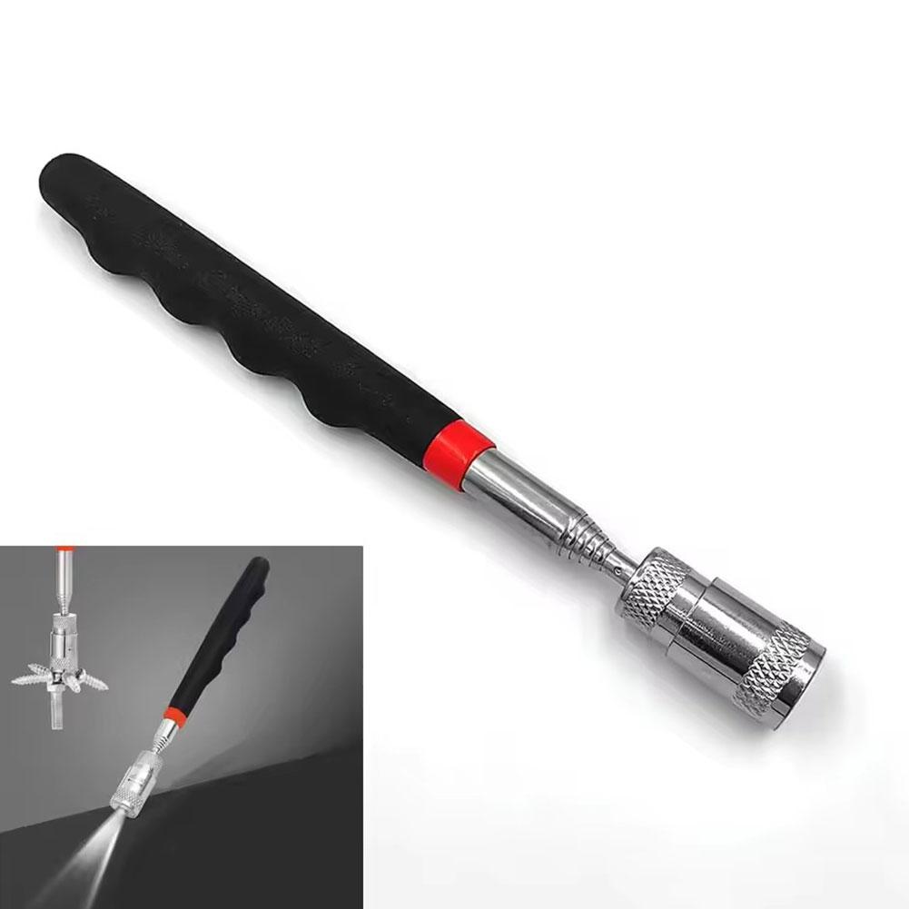 Fishing Rod Travel - Teleskopischer Magnetstift mit LED-Licht Ausziehbarer Aufheberstab