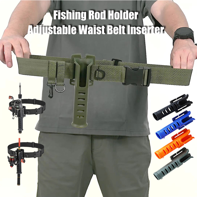 Fishing Rod Fly - Hängende Angel gürtel halter verstellbare Wat