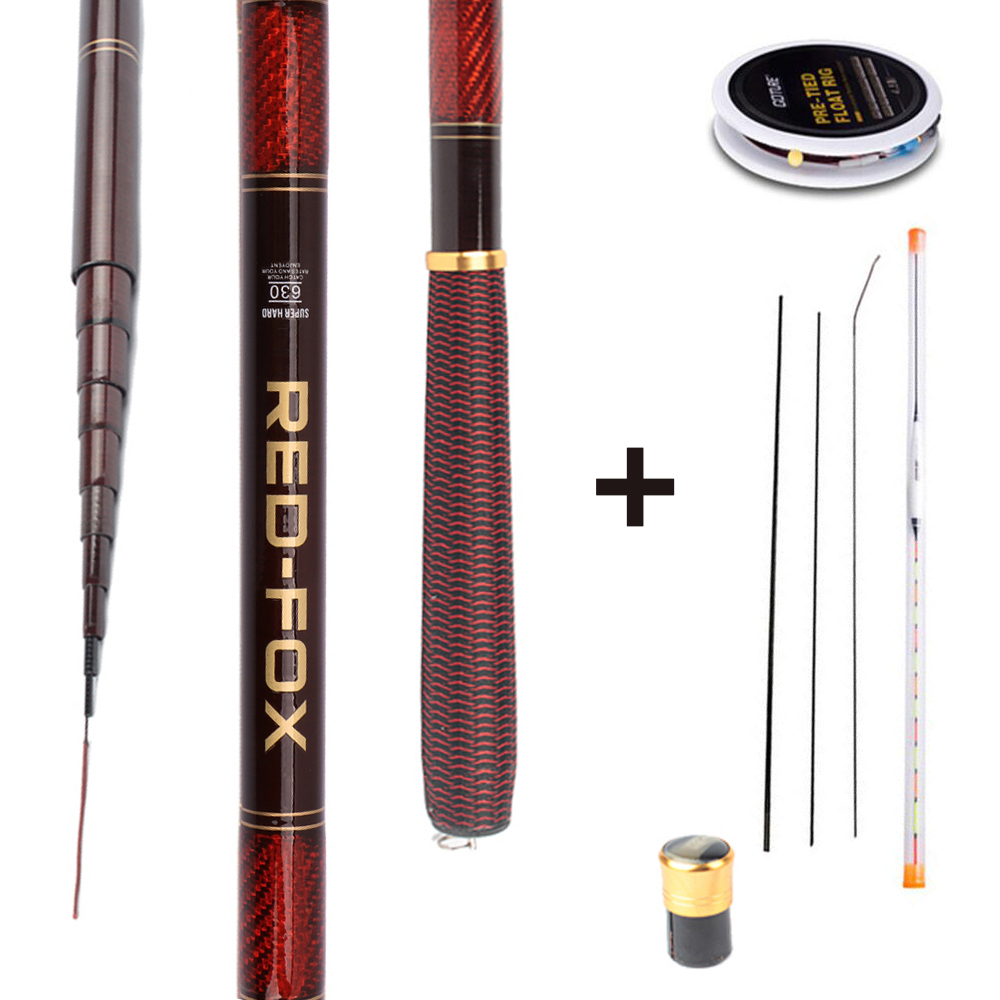 Fishing Rod Tip Replacement - Goture Carbon Fiber Teleskop Angelrute Kit