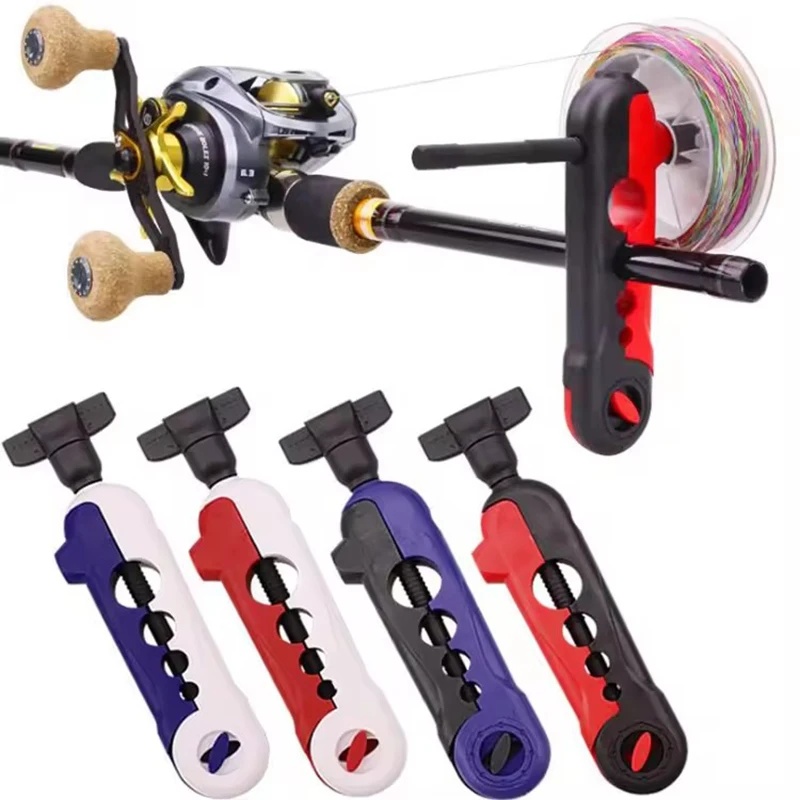 Fishing Rod Combo - Tragbarer Universeller Angelschnur-Aufwickler, Verstellbar für Verschiedene