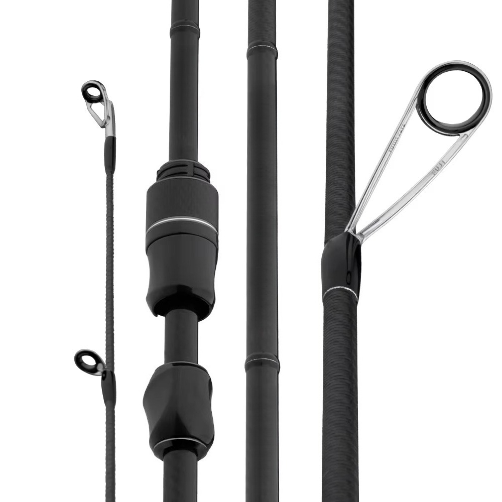 Fishing Rod Carbon Fiber - Süßwasser-Perch-Bass-Spinnruten aus Kohlefaser, ultraleichte Angelruten mit