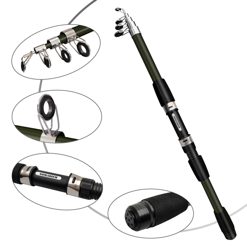 1,65m Superleichte Kohlefaser- – Fishing Rod Carbon Fiber Bewertung und Preis