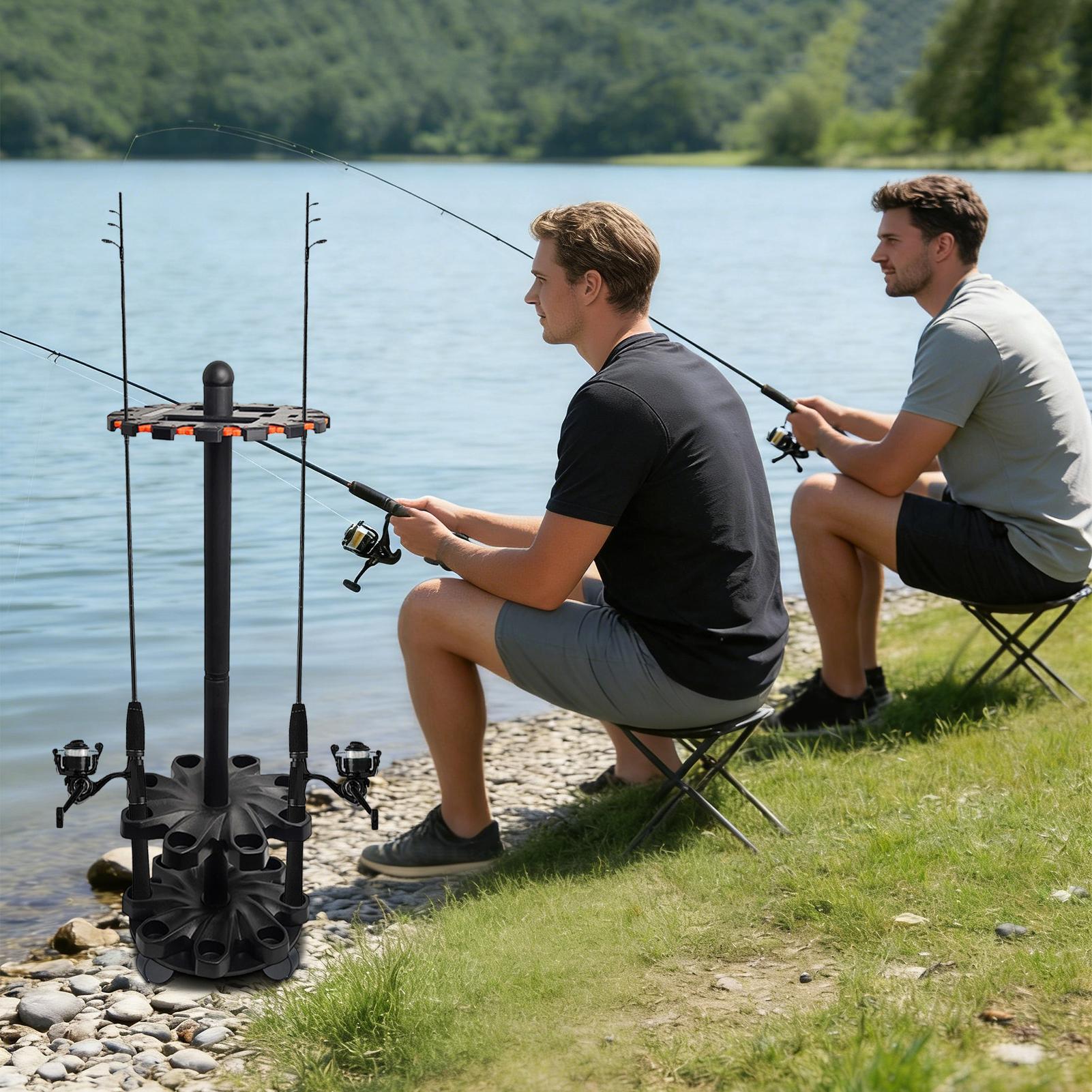 Angelrutenhalter Vertikaler An – Fishing Rod Travel Bewertung und Preis