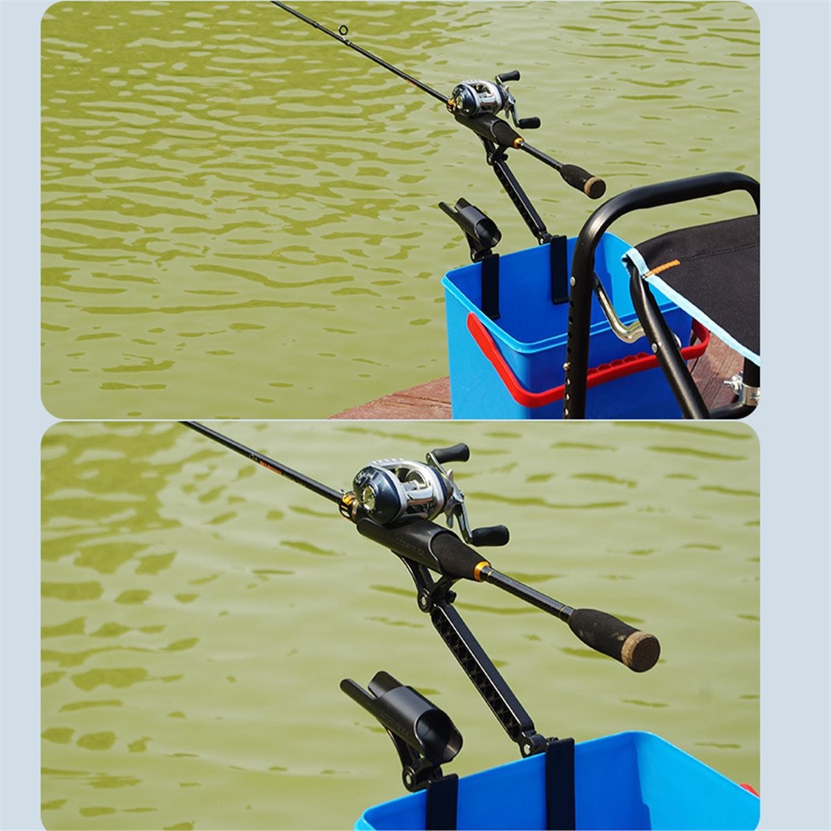 POPULAR-2 Stück Verstellbarer  – Fishing Rod Holder Bewertung und Preis
