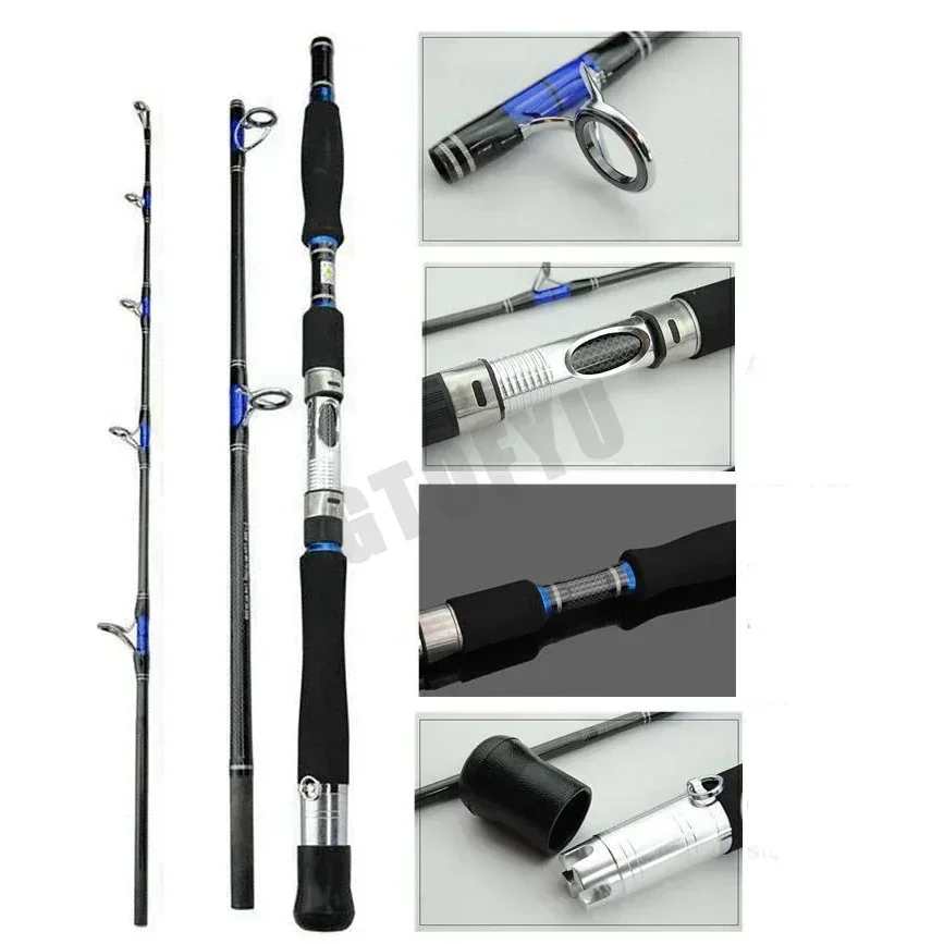Angelrute 1,8m 2,1m 3-teilig S – Fishing Rod Surf Bewertung und Preis